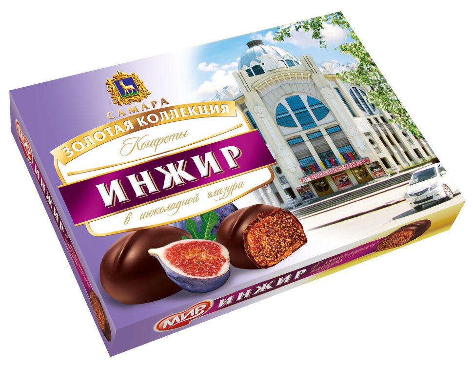  КФ МИР Инжир в шоколадной глазури 160г в Уфе