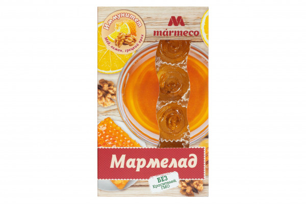 №2 Мармелад "Иммунитет"  Мёд, лимон, грецкий орех, 180г  в Уфе